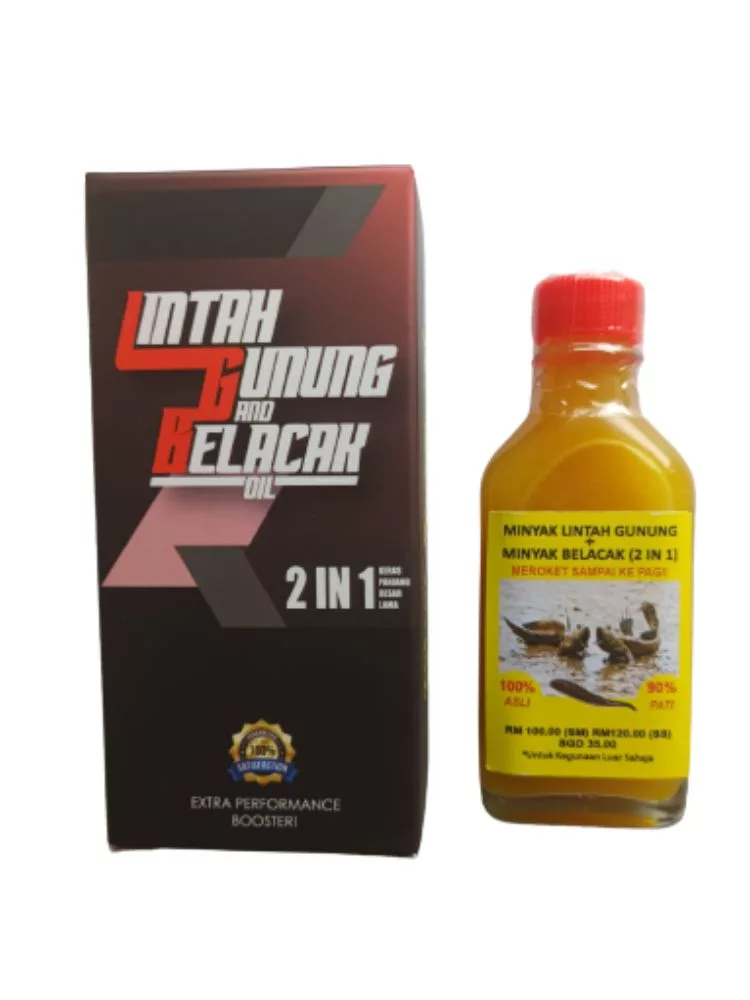 Lintah Gunung and belacak Oil
